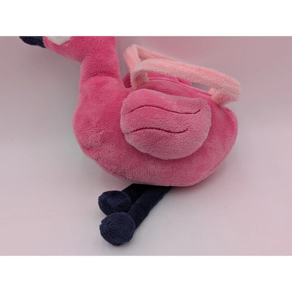 Gymboree Pink Flamingo‎ Purse Plush Stuffed Animal Toy 2016